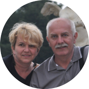 Elżbieta i Piotr Smolińscy, pacjent Beaty Smykiewicz-Różyckiej z żoną